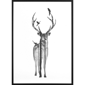 ABLO - Silhouette of a Deer (DS023)