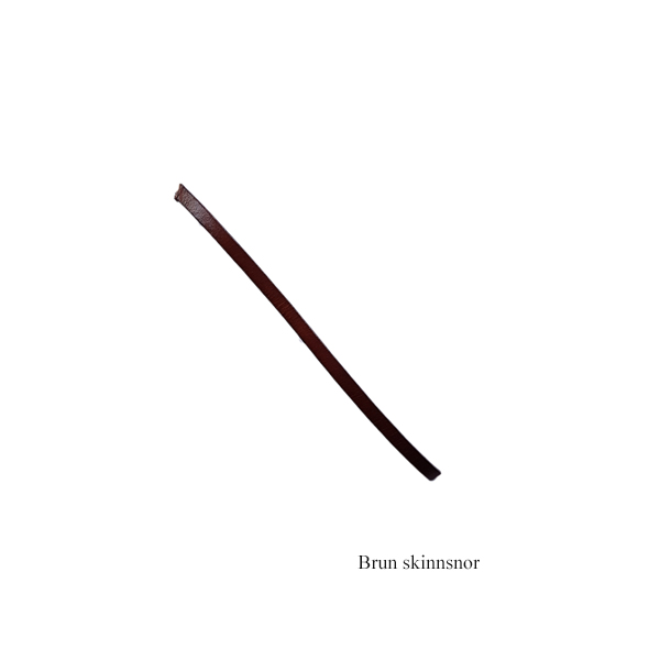 Riis - Oppslagstavle 57x77cm - Natural, brunt skinn, rust - Bilde 2