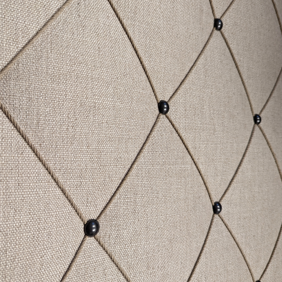 Riis - Oppslagstavle 57x77cm - Natural, hamp, stålgrå - Bilde 2