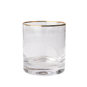 Chehoma - Whisky glass St. Jacques with gold