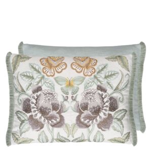 DG - Isabella Embroidered cushion - Cameo