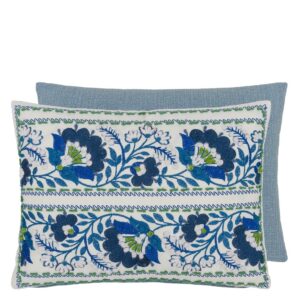DG - Enamel Flower pute - Indigo