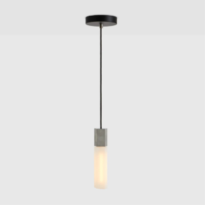 Tala - Basalt Single Pendant - Stainless steel