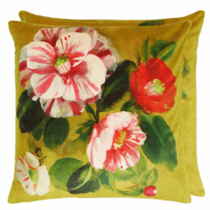 DG - Camellia Velours pute -  Mimosa