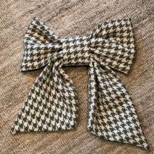 Riis - Dekorsløyfe Iliv Houndtooth Moss