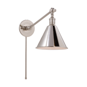 VC - Boston Functional Single Arm Library Light - Nickel