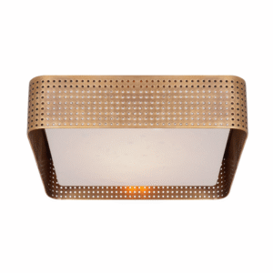 VC - Precision Large Square Flush Mount - Brass