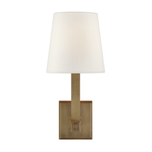 VC - Square Tube Single Sconce - Brass