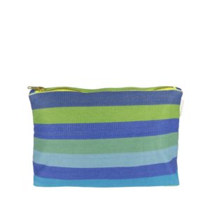 DG - Cork Street Stripe Washbag Cobalt - Large