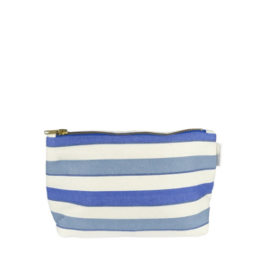 DG - Burlington Stripe Washbag Cobalt - Medium