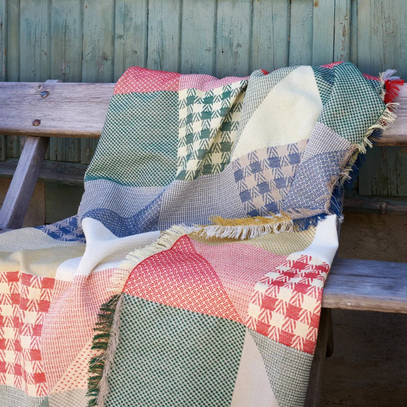 Plesner Patterns - Patchwork Throw - Original Mix - Bilde 2