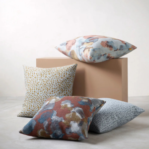 Plesner Patterns - Zen Garden pute - Ocean Mix