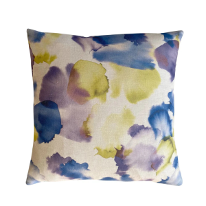 Plesner Pattern - Zen Garden pute - Blue/Yellow/Purple