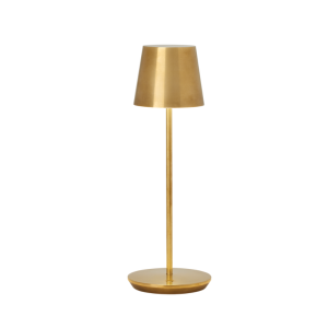 VC - Nevis Accent Rechargeable Table Lamp - Natural Brass